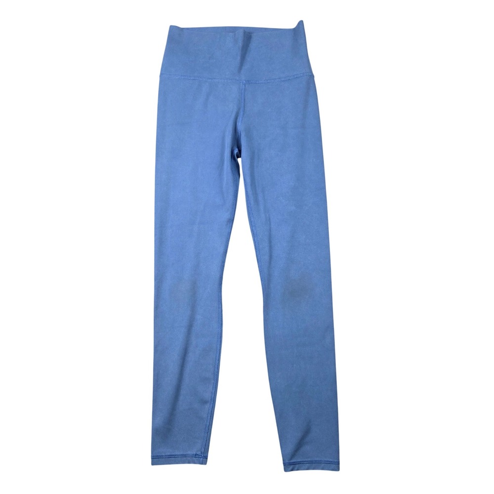 Vuori Clean Elevation Leggings Womens S Blue Excellent VW472 High Rise Yoga